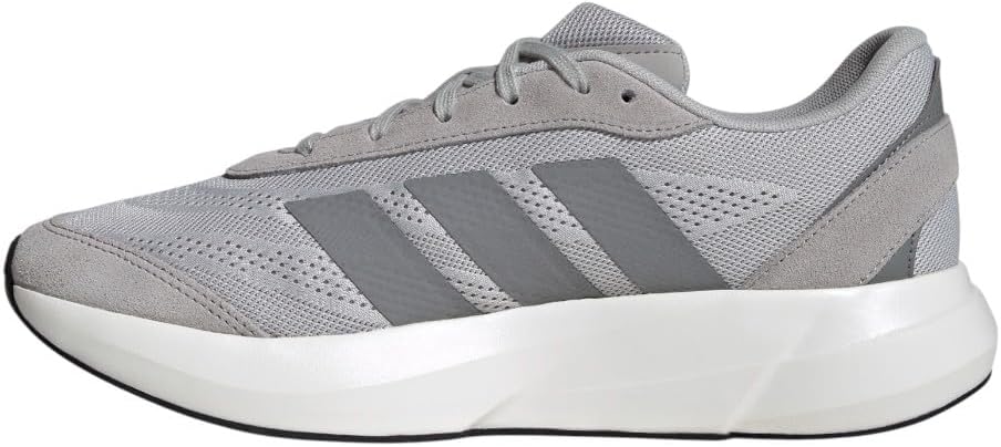 Мужские кроссовки adidas Lightshift на шнуровке повседневные - серые — фото 3