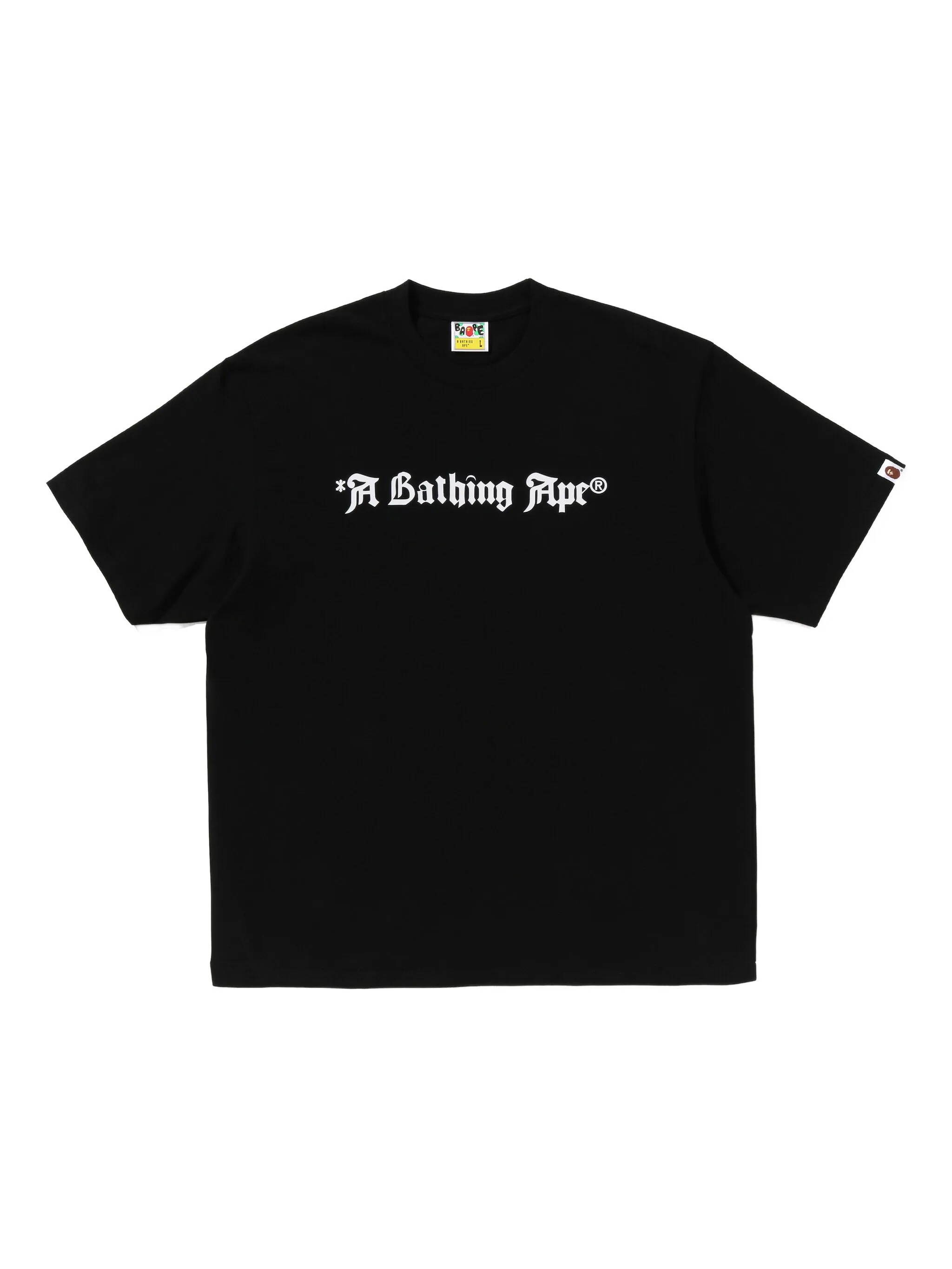 

Футболка с логотипом A Bathing Ape, черный