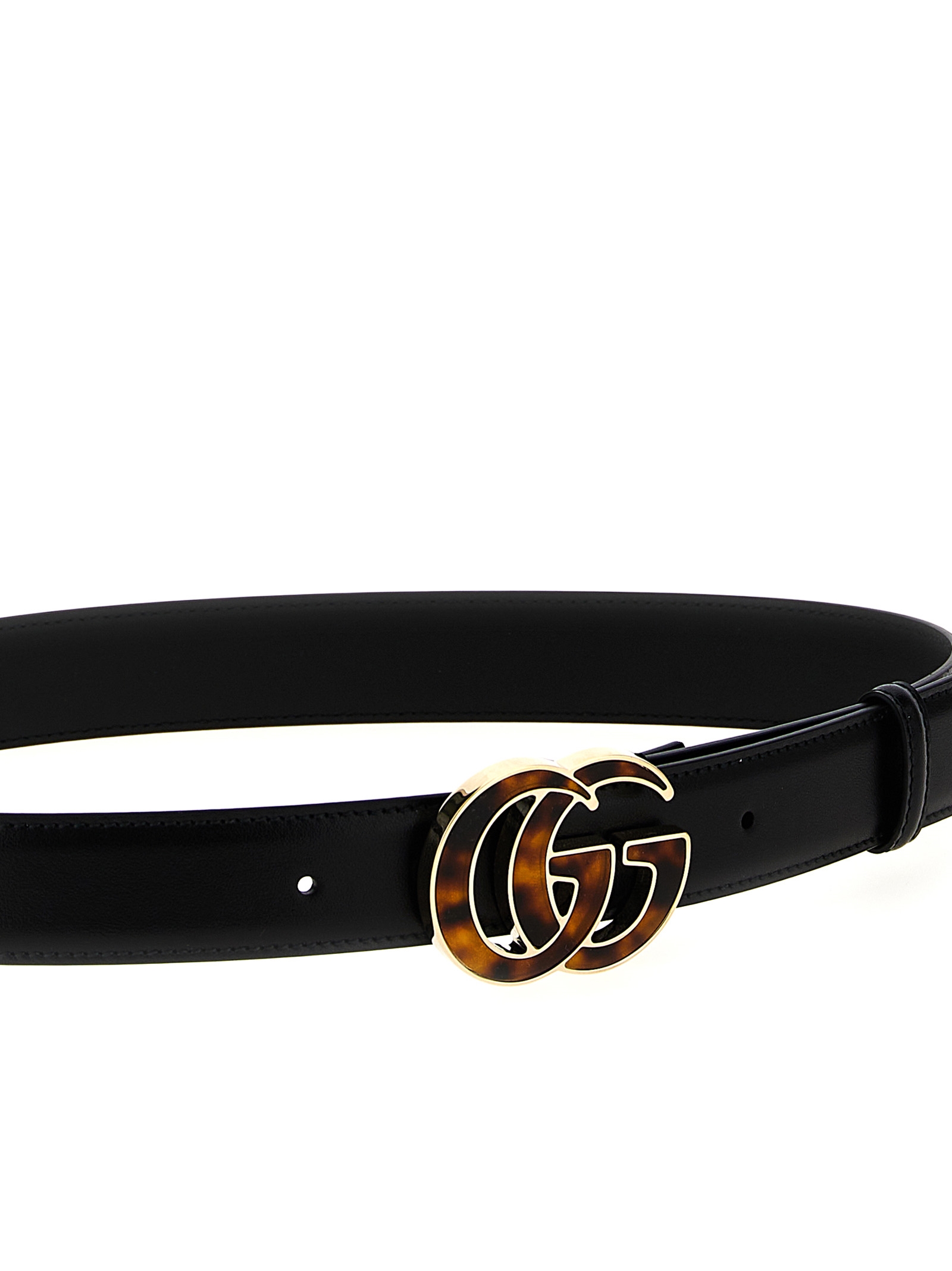 Ремень 'GG Marmont' GUCCI, черный — фото 3