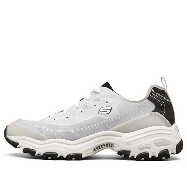 

Кроссовки d lites 1.0 low running shoes white/black Skechers, белый