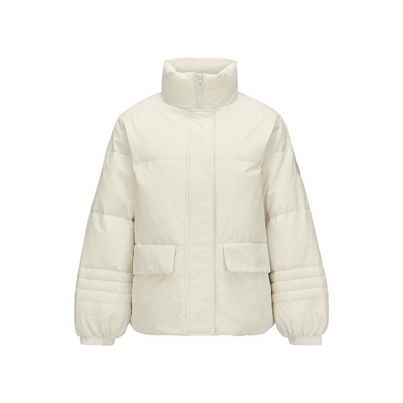 

Skechers Куртка пуховая женская Sports Alliance Series серебристо-бежевая, Silver Birch White 00C1