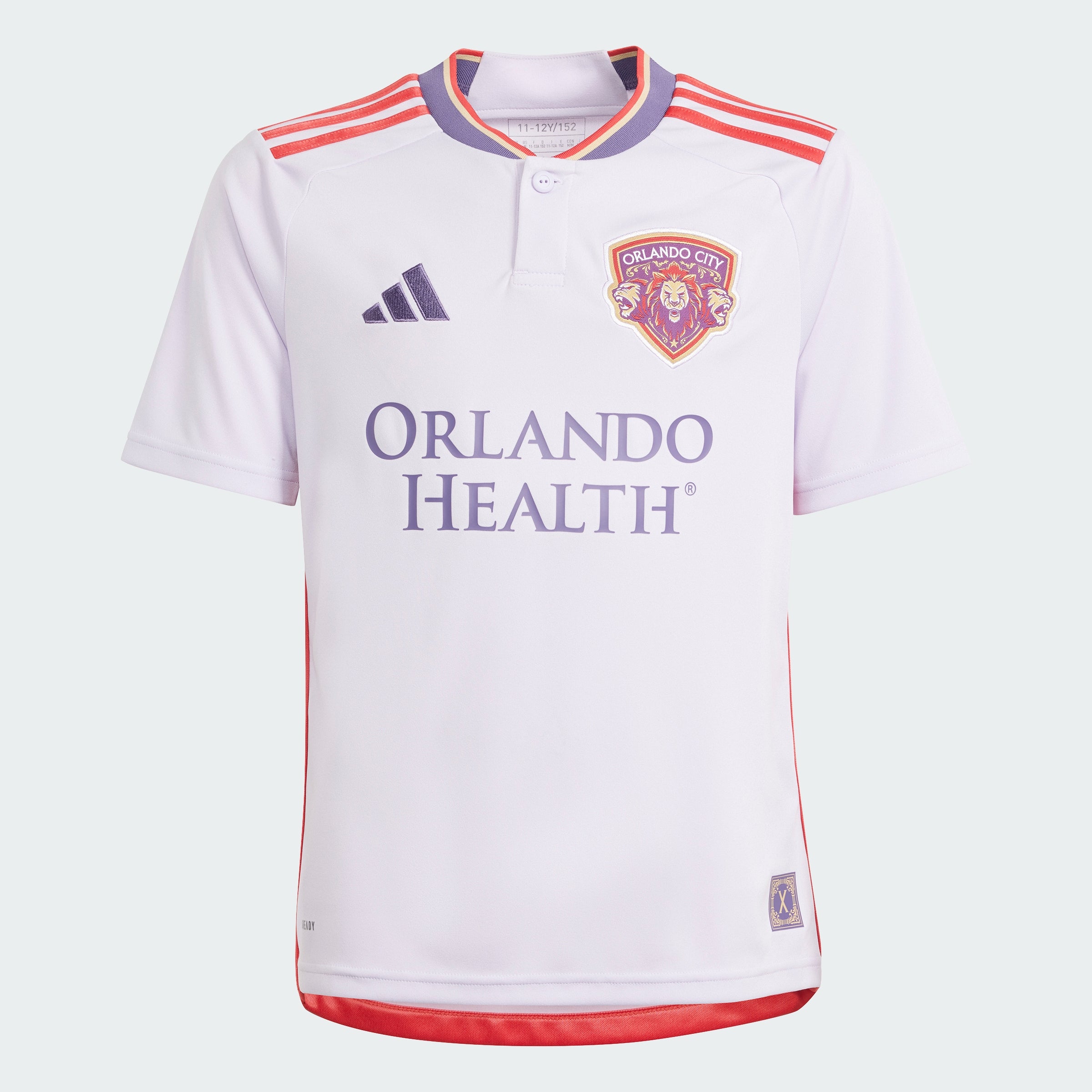 

Детская выездная майка Adidas Orlando City 24/25 для детей, цвет purple tint
