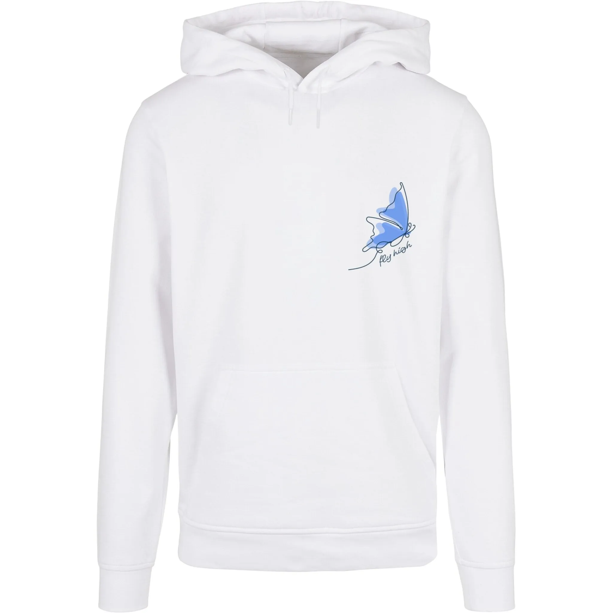 

Толстовка с капюшоном Merchcode " Merchcode Men's Fly High Basic Hoody", белый