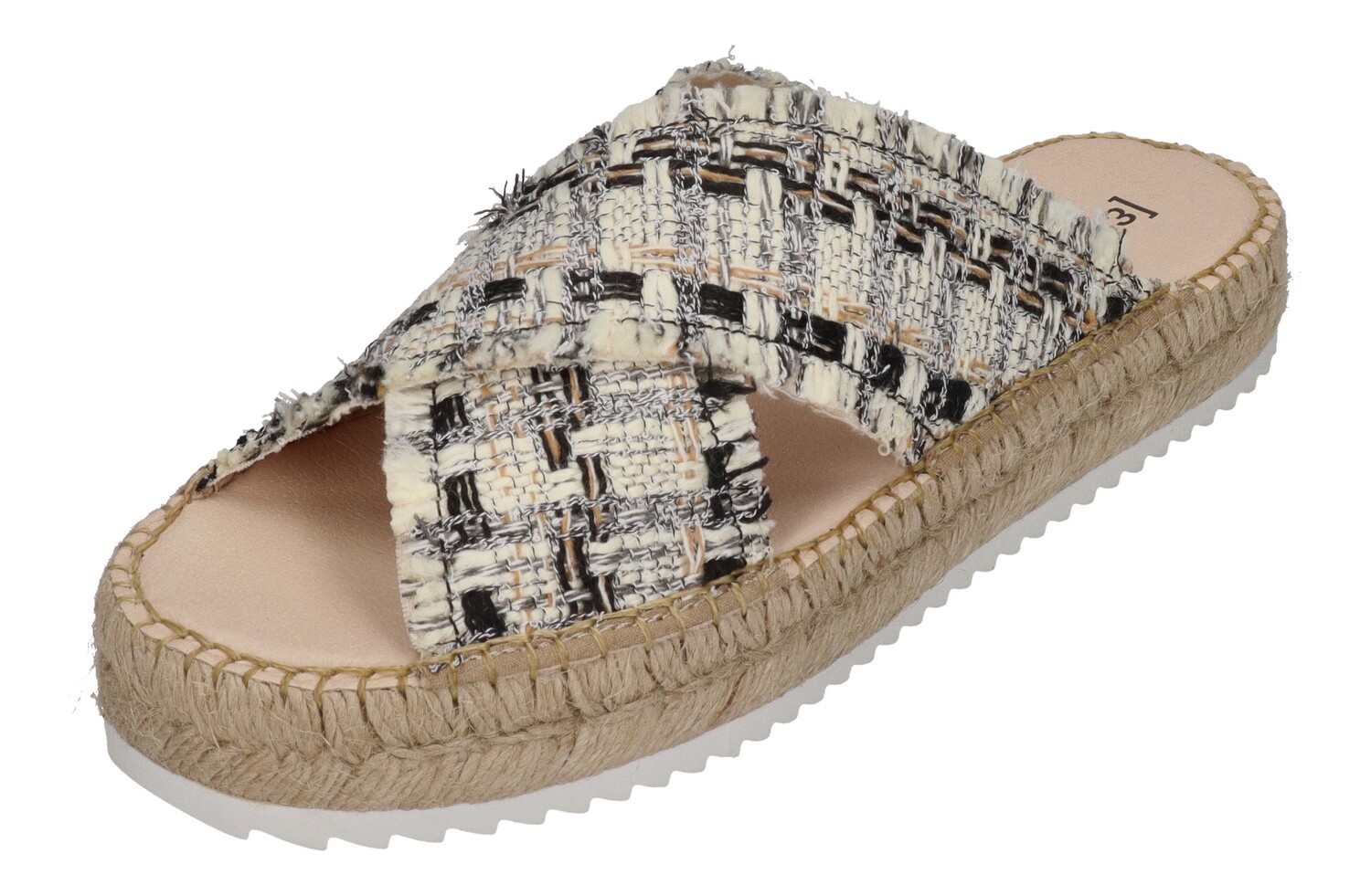 Мюли Espadrij l'orginale CROISETTE TWEED, черный