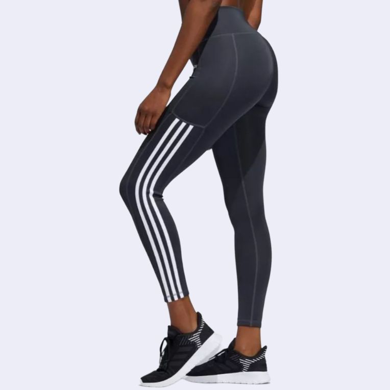 Adidas Спортивные штаны Women's Dark Gray/White — фото 4