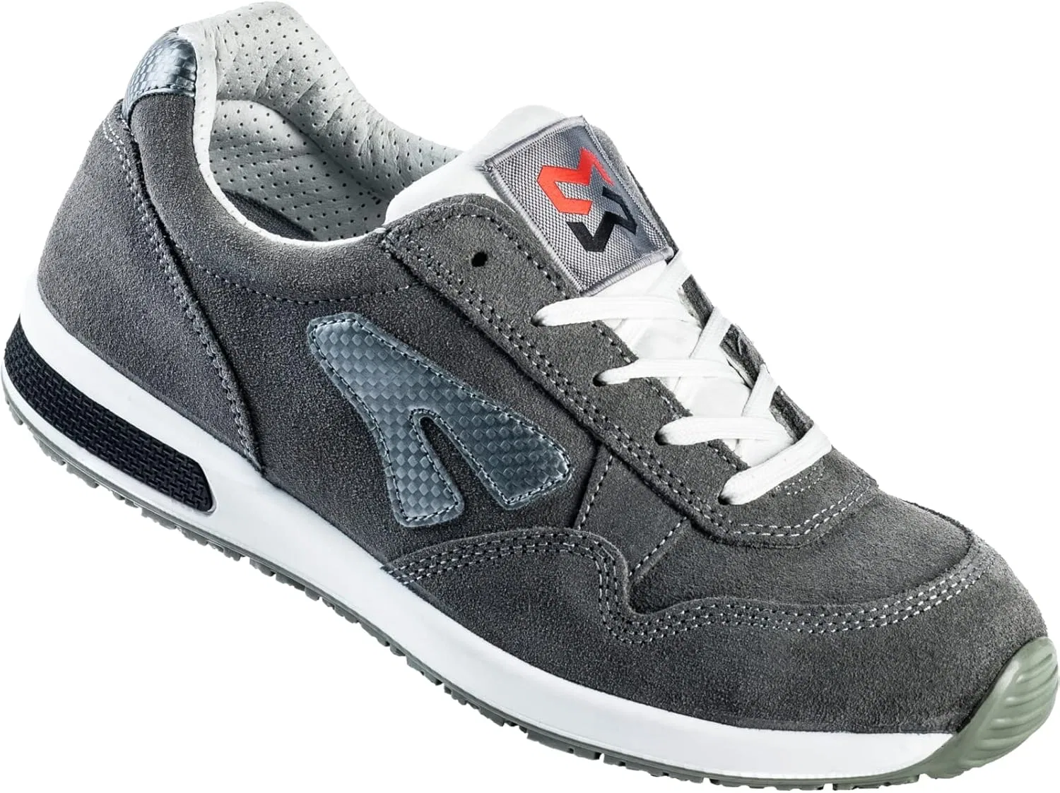 Рабочие ботинки WÜRTH MODYF S1P SRC Jogger серого цвета - с металлическими элементами, дышащие - размеры 36-47