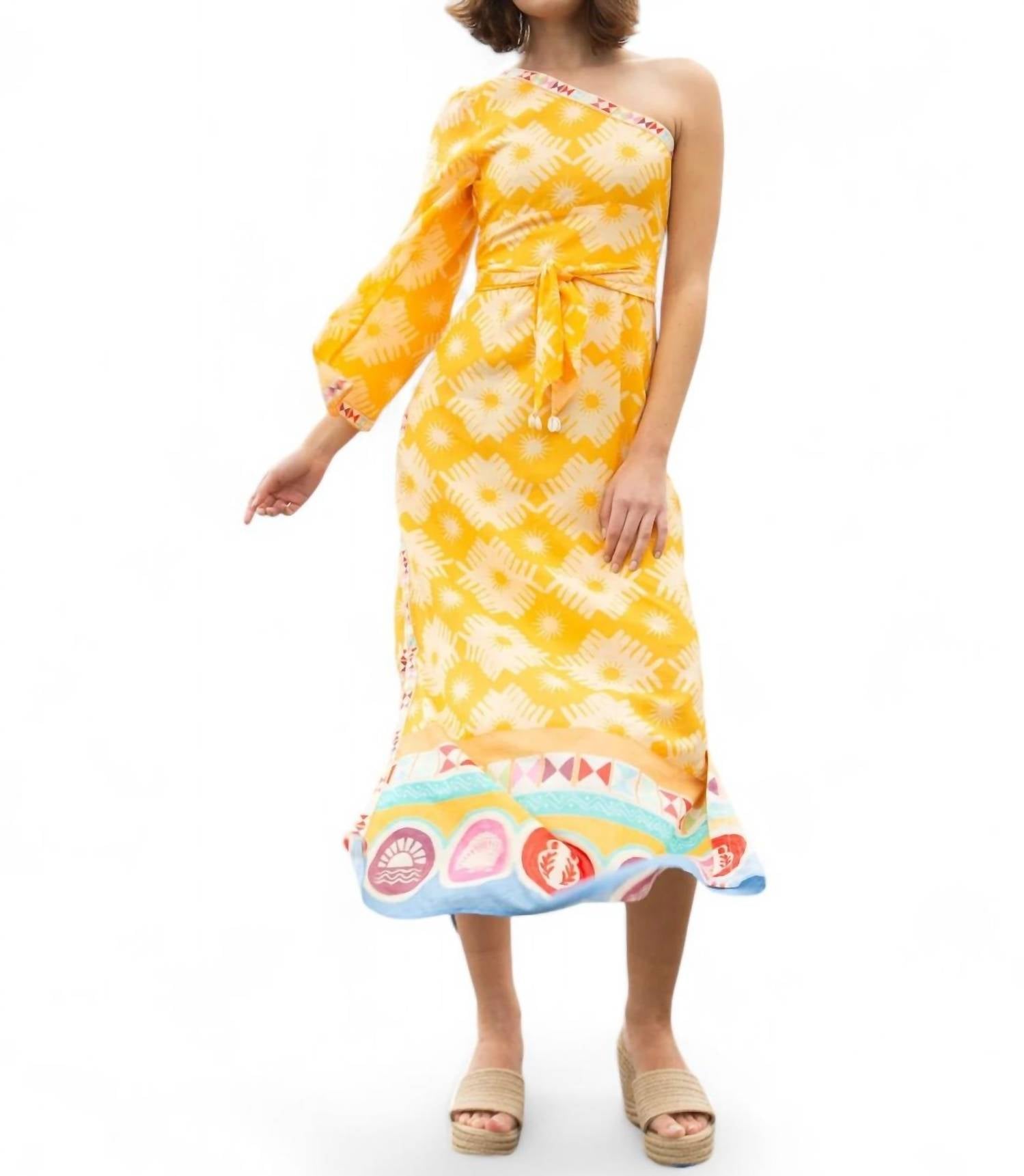 

Платье Mila Maxi в цвете Sunny Side Up Anna Cate