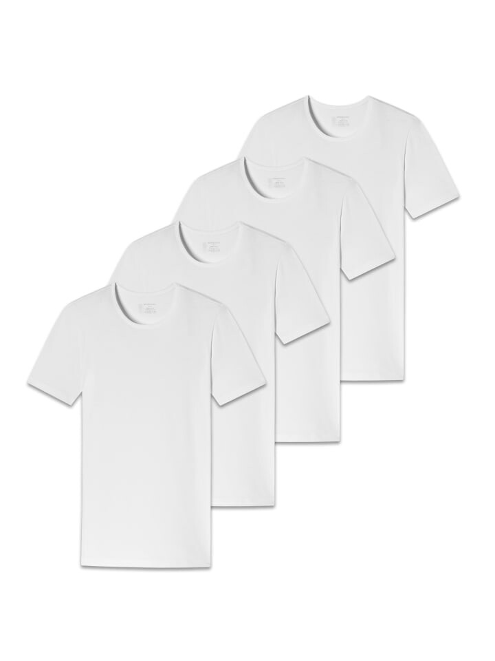 

Футболка Schiesser 4er Pack, белый