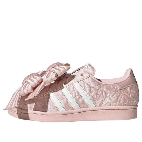 Кроссовки caroline hu superstar 'pink' Adidas, розовый