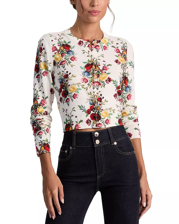 

Кардиган с круглым вырезом Carson Alice And Olivia, мультиколор