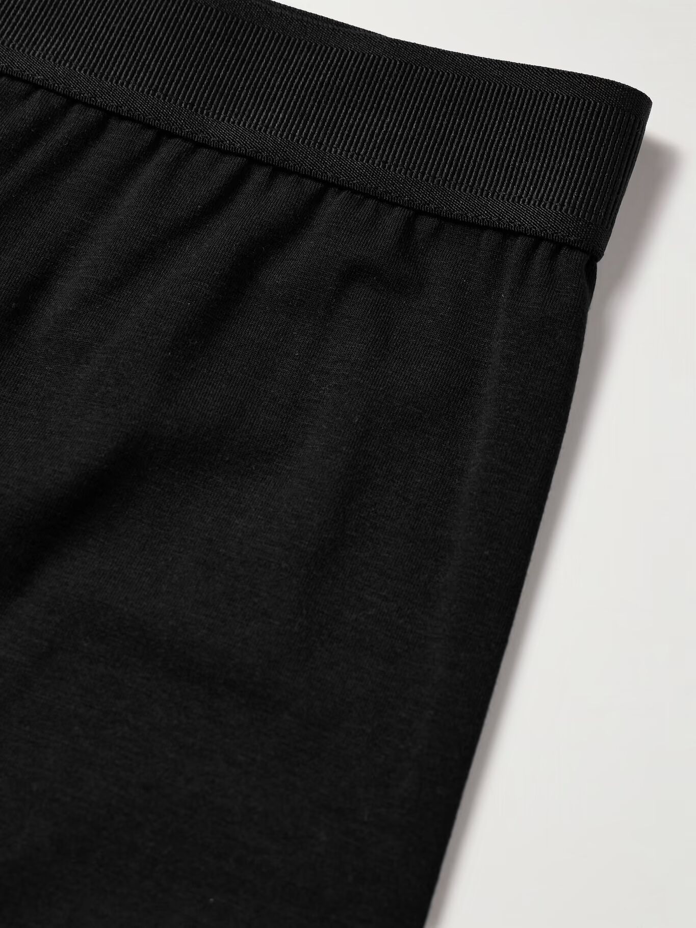 

Трусы-боксеры из эластичного хлопка и смеси модала TOM FORD, черный