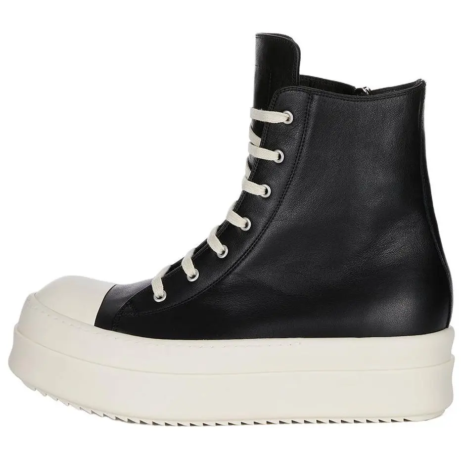 

RICK OWENS /RO Высокие кроссовки для скейтбординга мужские, черно-белые