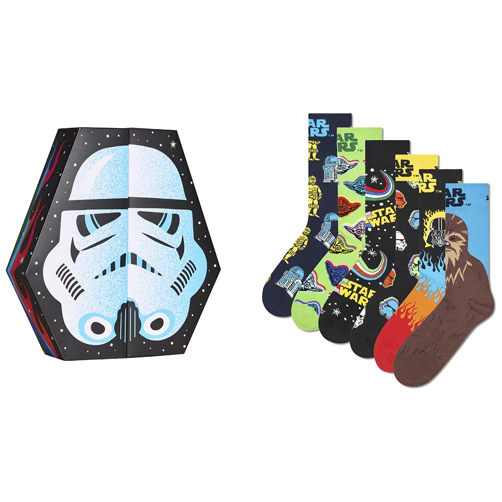 

Носки Happy Star wars gift set 6 pairs, разноцветный