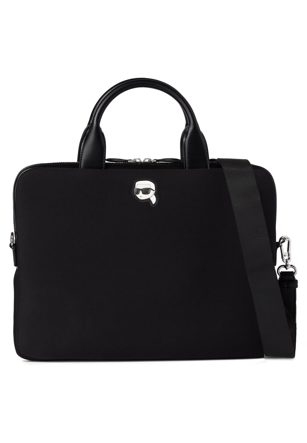 

Сумка для ПК K/Ikonik Neop KARL LAGERFELD, цвет a black, Черный, Сумка для ПК K/Ikonik Neop KARL LAGERFELD, цвет a black