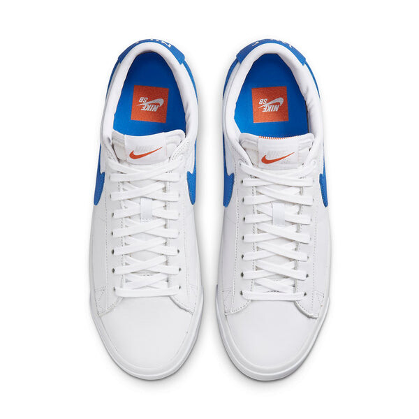 Кроссовки zoom blazer low pro gt iso sb Nike, белый — фото 4