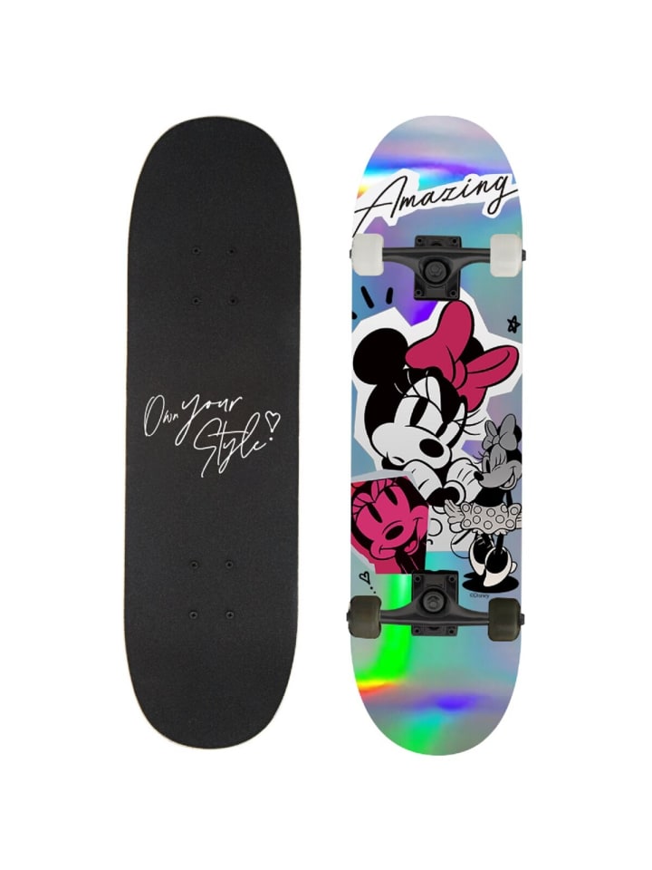 

Скейтборд - идеально подходит для парков и дорожек (79x20x12 см Disney Minnie Mouse