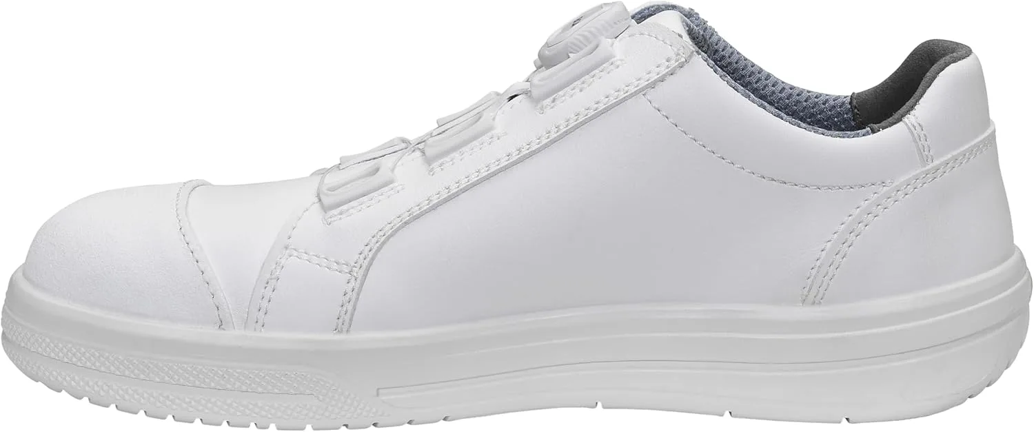Защитные ботинки ELTEN Ghost BOA Low ESD S3S, женские и мужские, текстильные, со стальным защитным носком, легкие, спортивные, классические, белые — фото 3