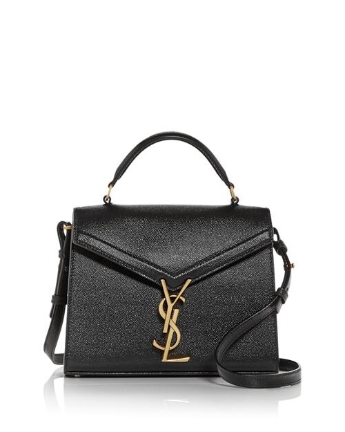 

Миниатюрная сумка Cassandra с верхней ручкой Saint Laurent, цвет Black, Черный, Миниатюрная сумка Cassandra с верхней ручкой Saint Laurent, цвет Black