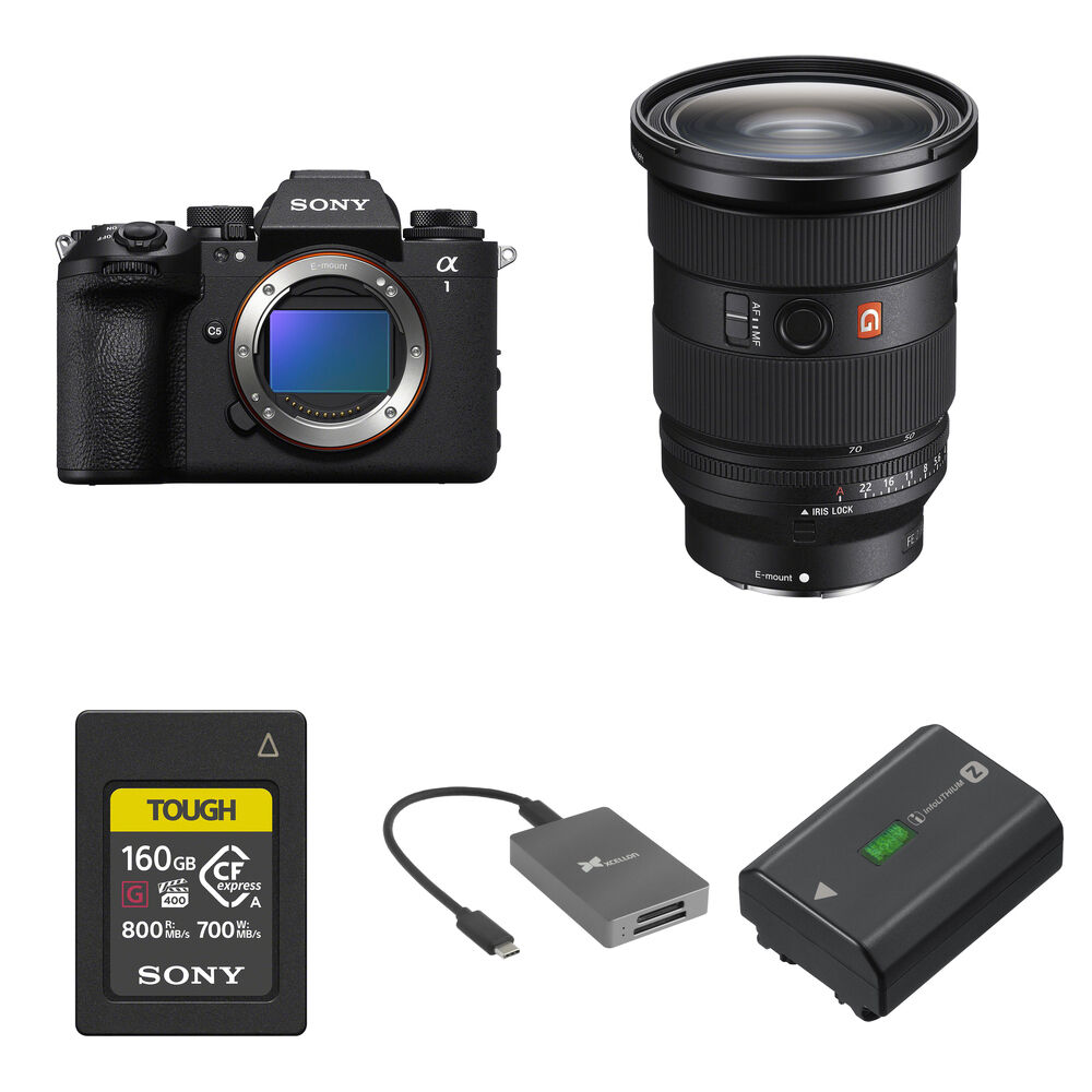 

Беззеркальная камера Sony a1 II Mirrorless Camera with 24-70mm f/2.8 Lens and