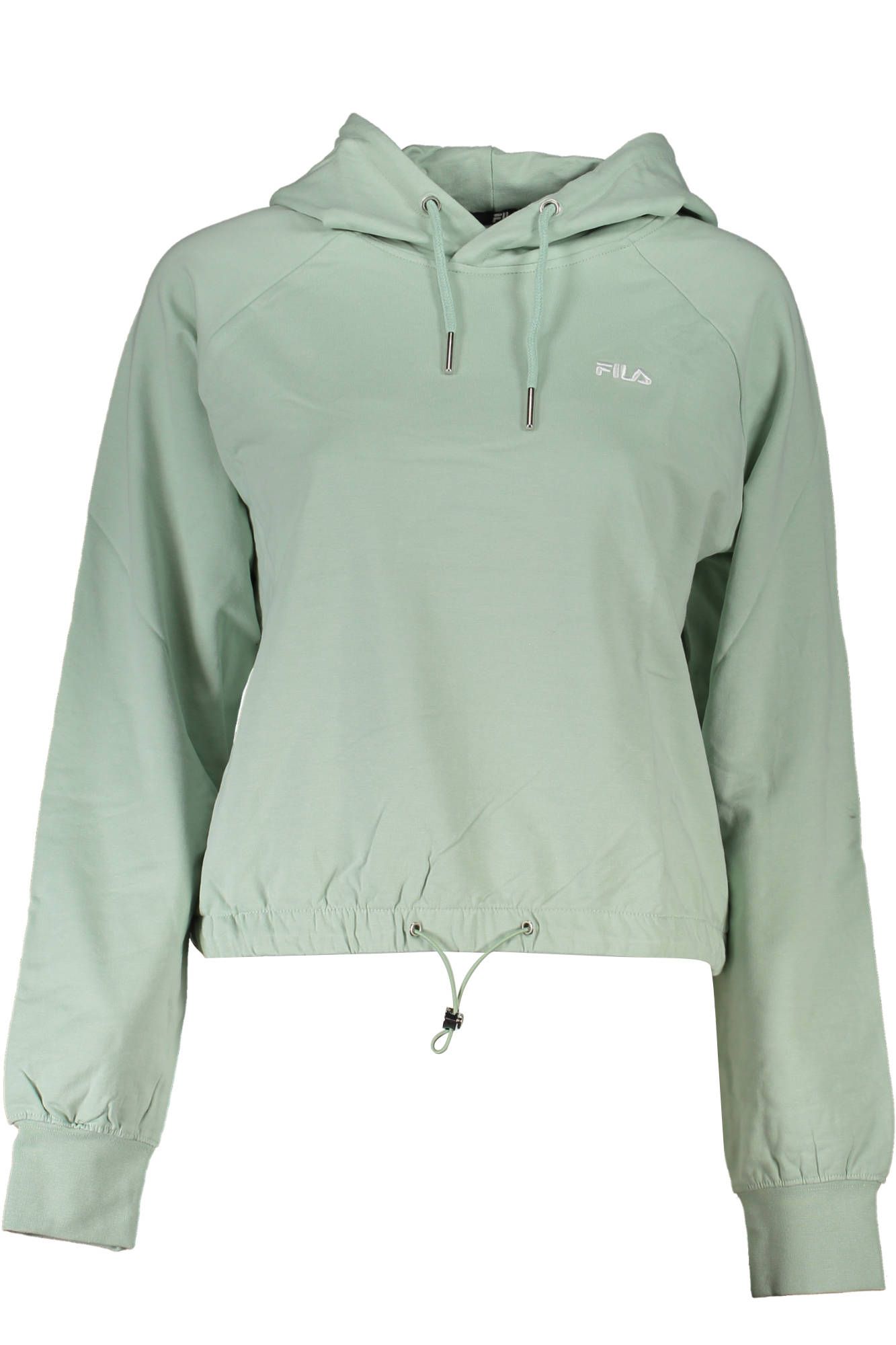 

Зеленый хлопковый женский свитер Fila