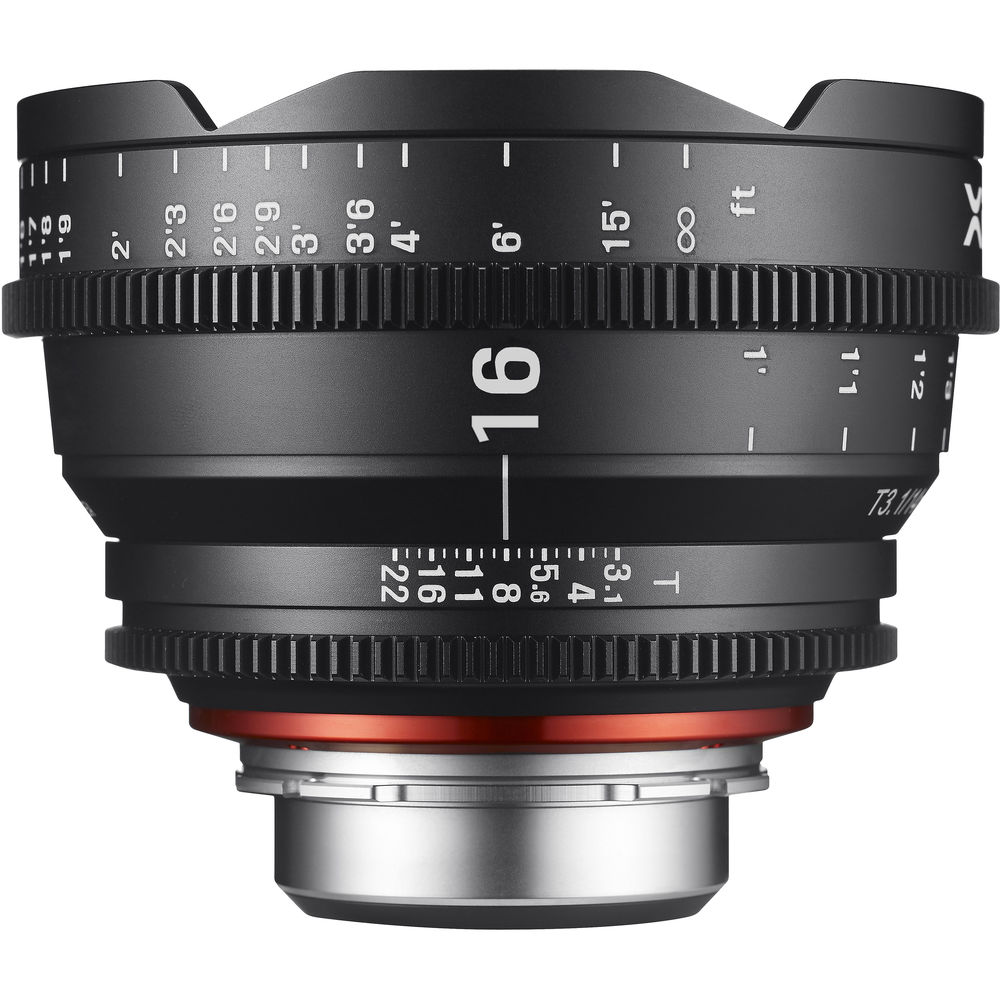 

Объектив Rokinon Xeen 16 мм T2.6 (Canon EF)