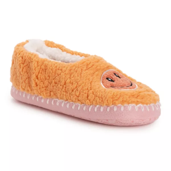 Балетки Sherpa с улыбкой женские Muk Luks, цвет mango