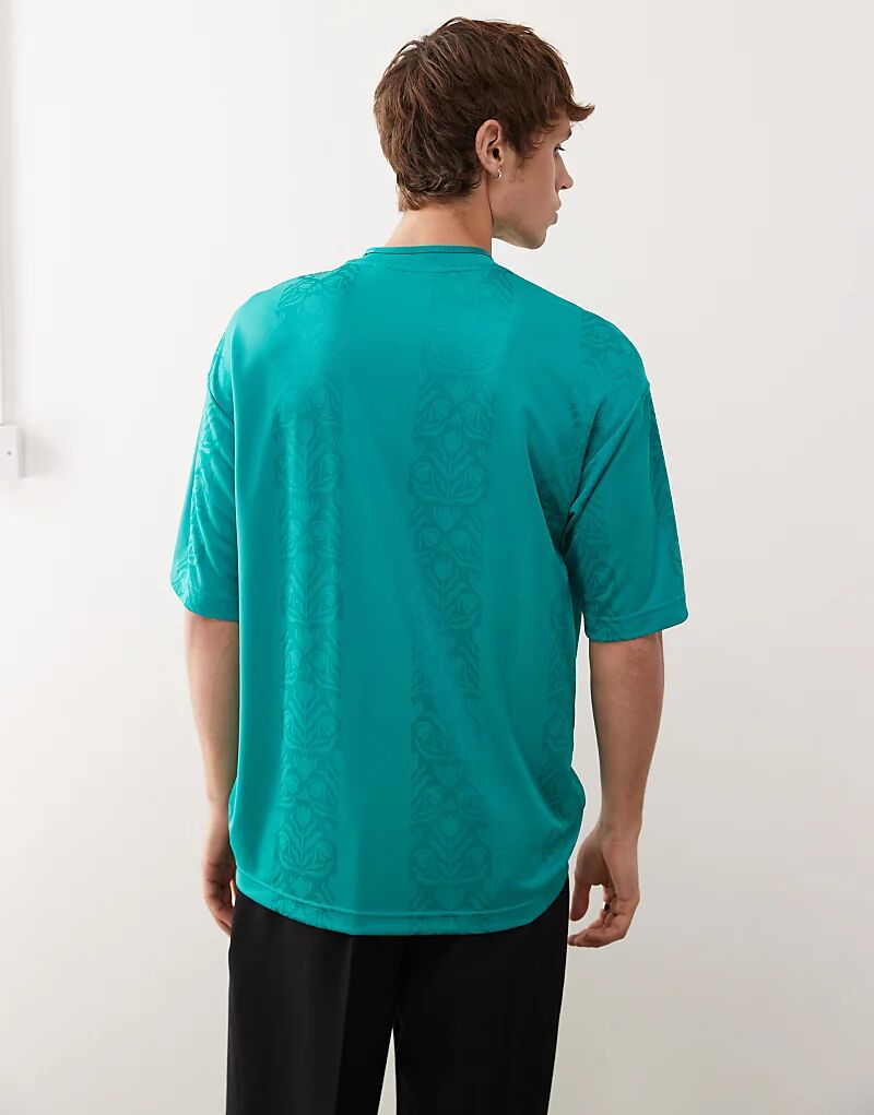 Футболка adidas Sportswear Common Goal бирюзового цвета Adidas Originals — фото 4