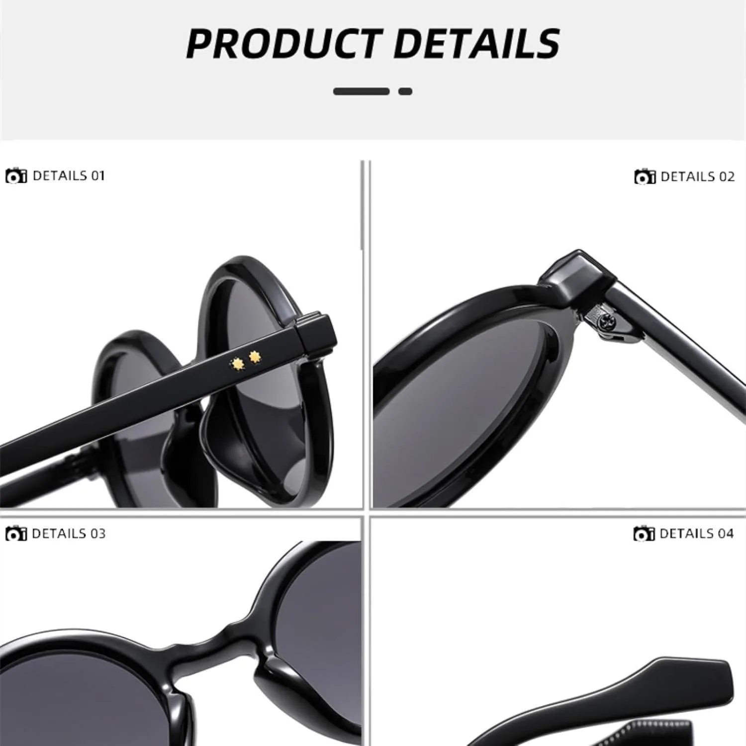 

Модные круглые панк-солнцезащитные очки 2027 года для женщин, для активного отдыха на природе, с градиентными линзами, солнцезащитные очки UV400 MTZJH, One Color