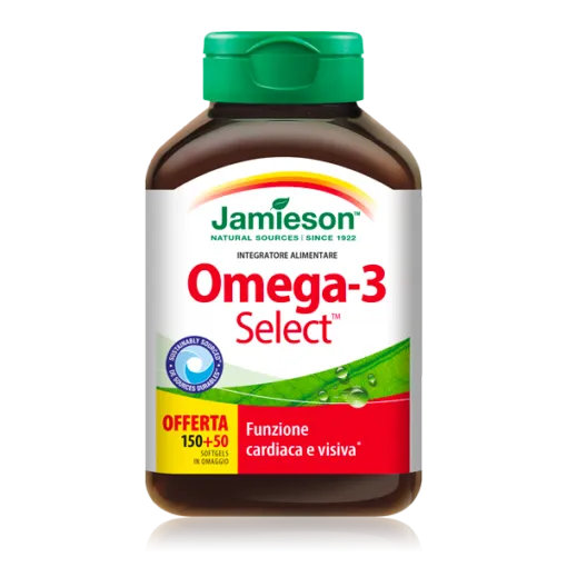 

Jamieson Omega 3 Select 150+50 Сердечная и зрительная функция