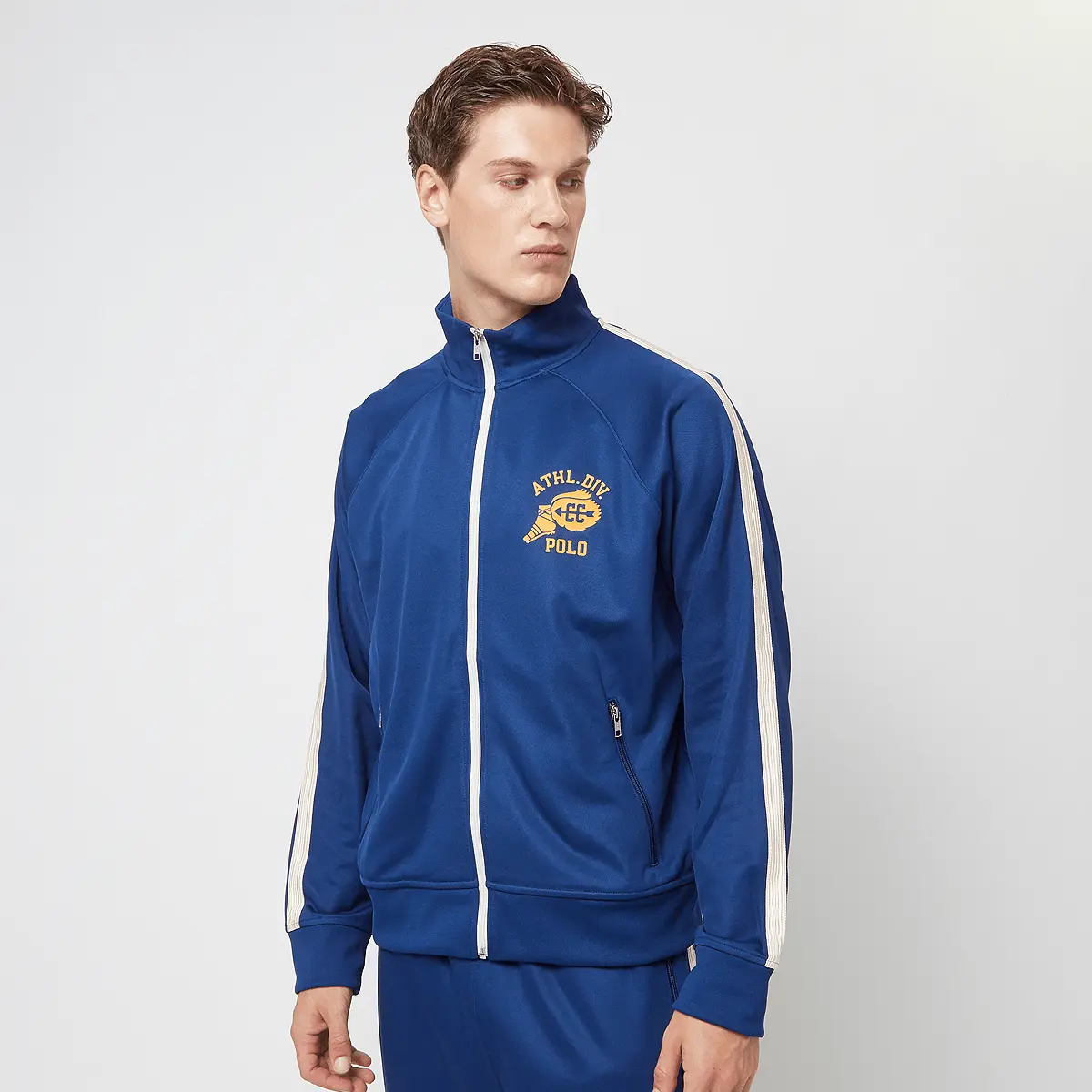 

Куртка Polo Ralph Lauren LSFZTRACKM1-Long Sleeve-Full Zip, синий