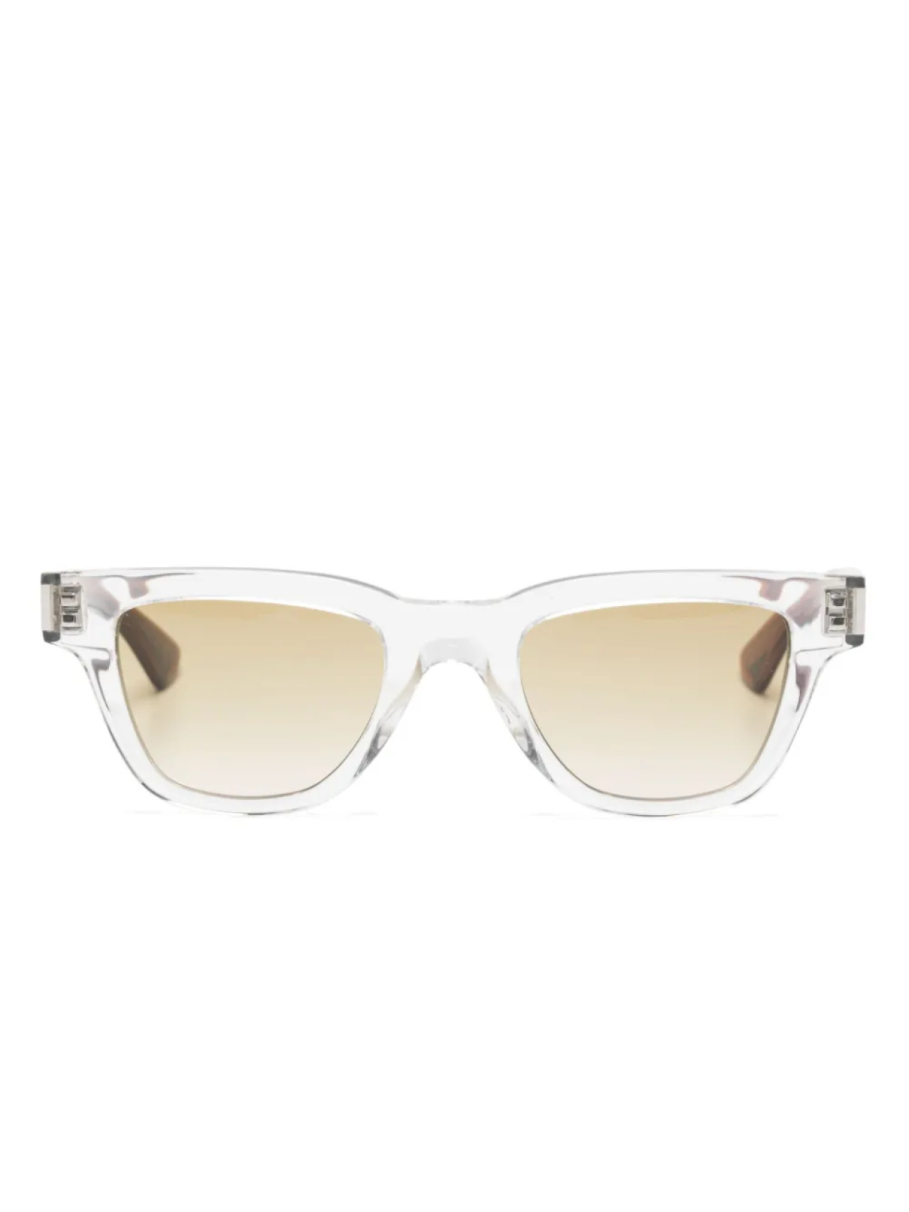 

Солнцезащитные очки в квадратной оправе Saint Laurent Eyewear, белый