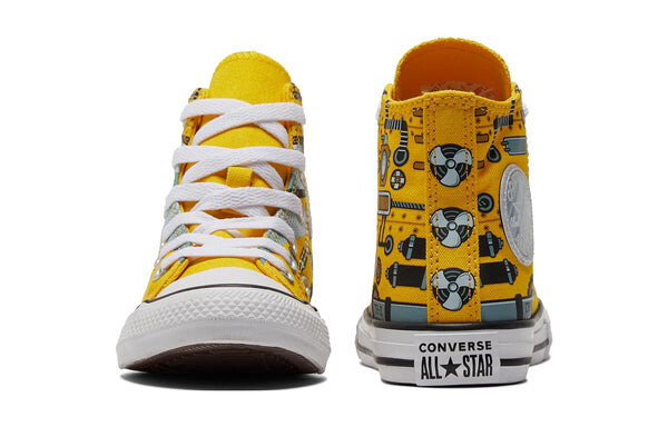 Кроссовки chuck taylor all star summer submarines high top 'amarillo' Converse, желтый — фото 4