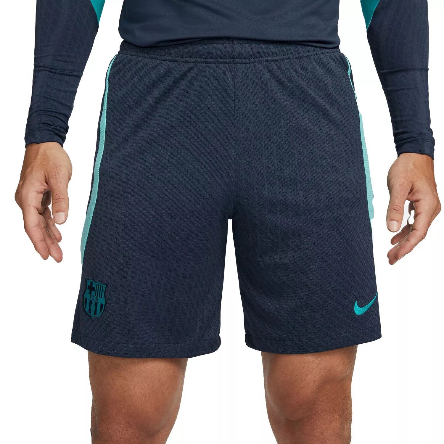 

Мужские темно-синие шорты Strike Performance Barcelona 2023/24 Nike