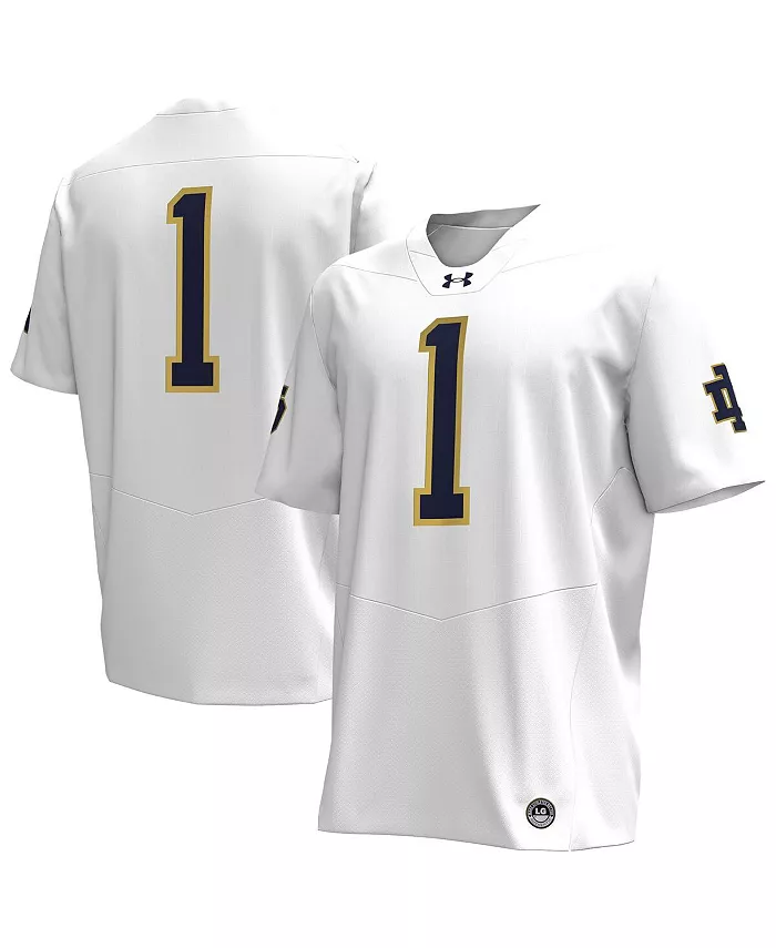 

Футболка-реплика Notre Dame Fighting Irish, мужская 1 Under Armour, белый