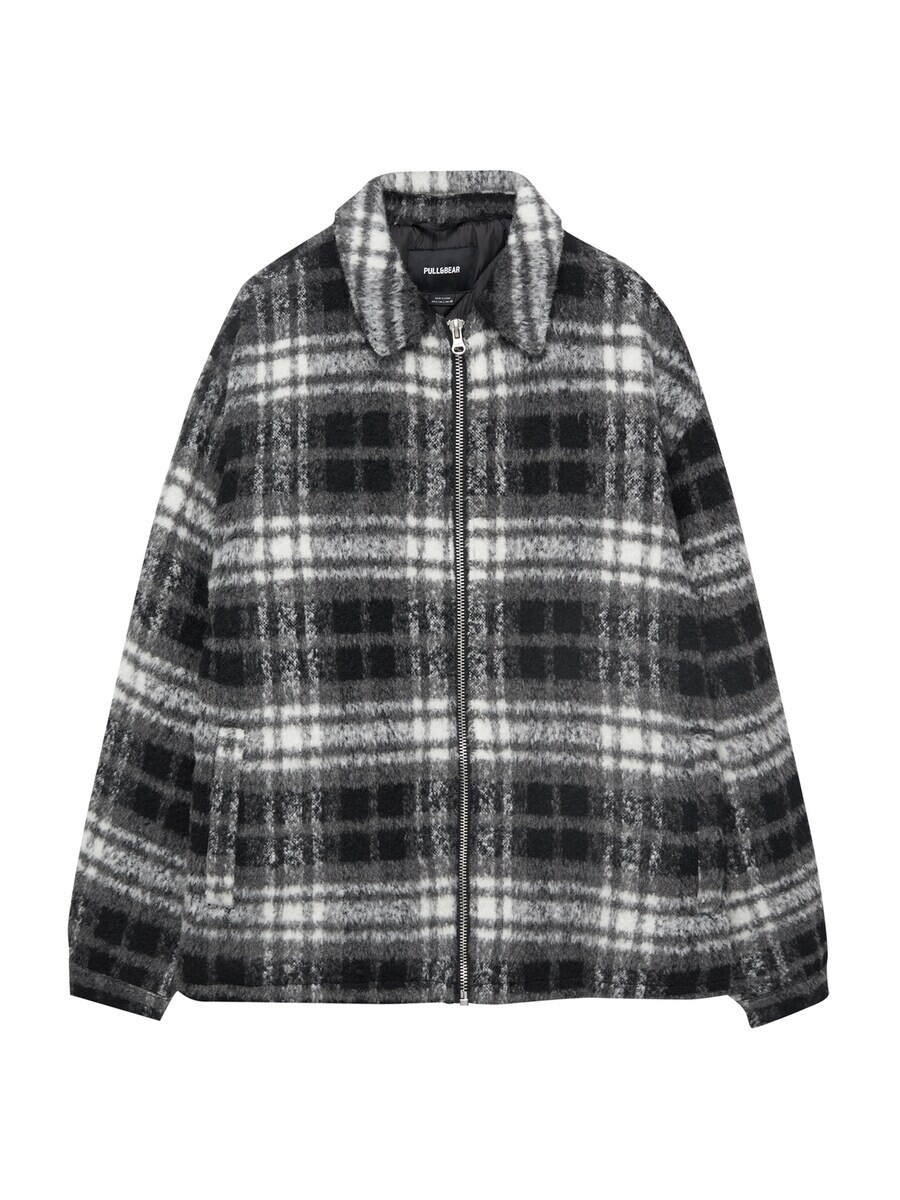 

Всесезонная куртка Pull&Bear Between-Season Jacket, черный
