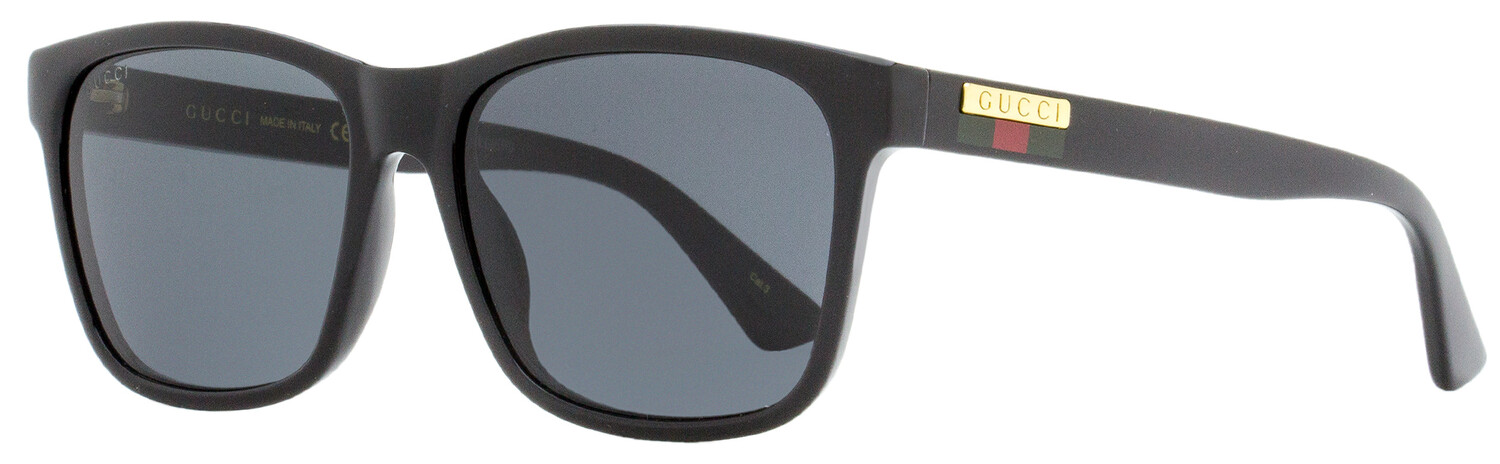 

Мужские солнцезащитные очки Gucci прямоугольной формы GG0746S цвет 001 Черные 57 мм