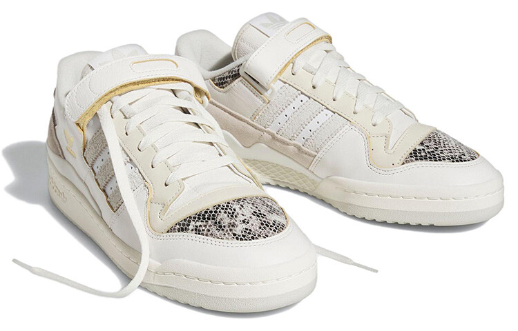 Кроссовки Forum Adidas Originals 84 Low 'White Snakeskin' — фото 3