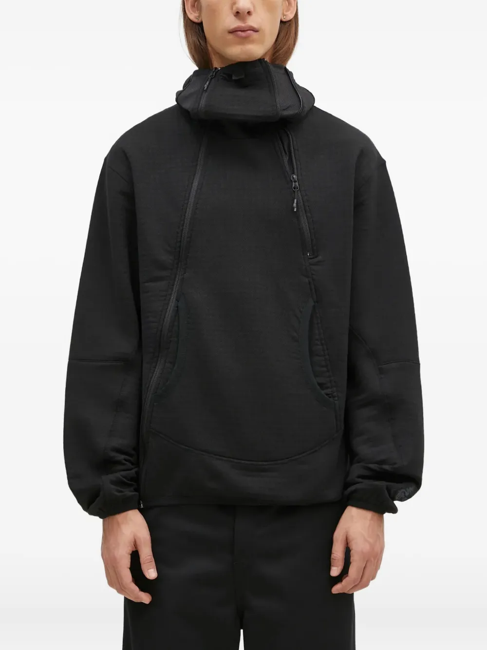 

Худи на молнии Maharishi, черный