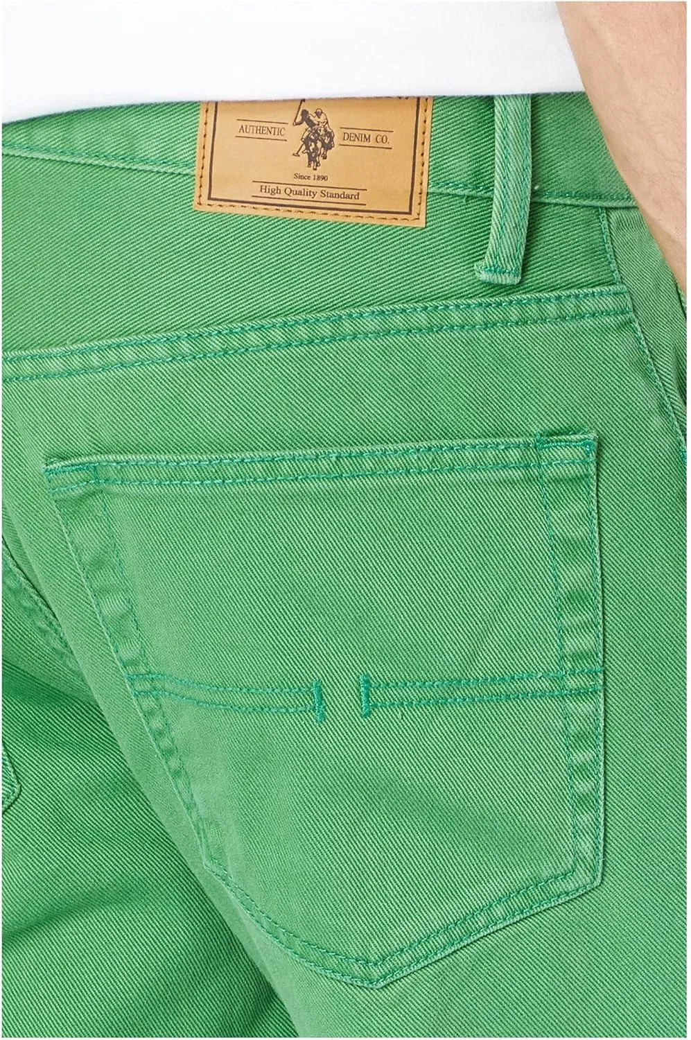Джинсы Slim Straight U.S. POLO ASSN., Washed Cactus — фото 3