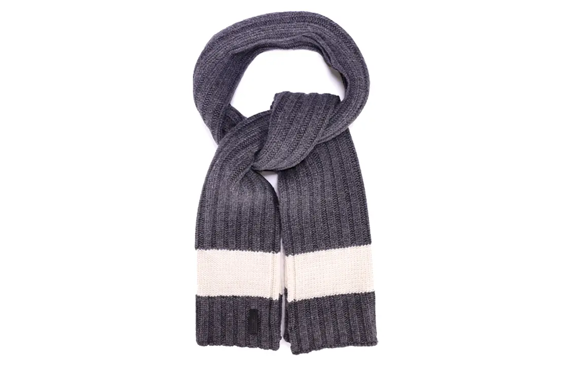 

EMPORIO ARMANI Вязаный шарф унисекс, Gray