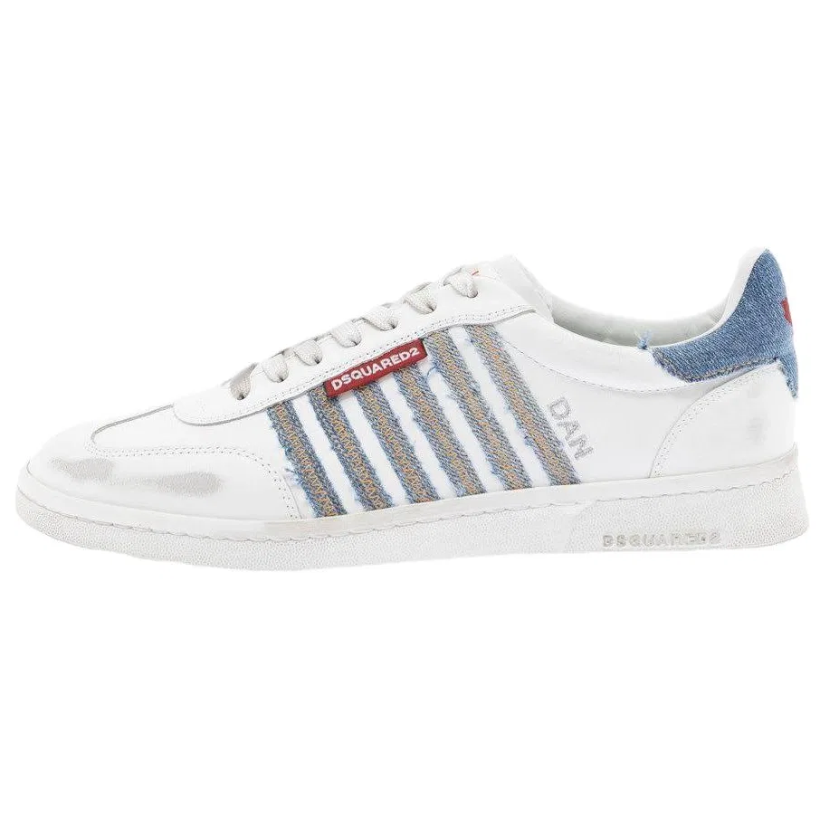 Кроссовки полосатые Dsquared2 Original Shoe Box Not Included