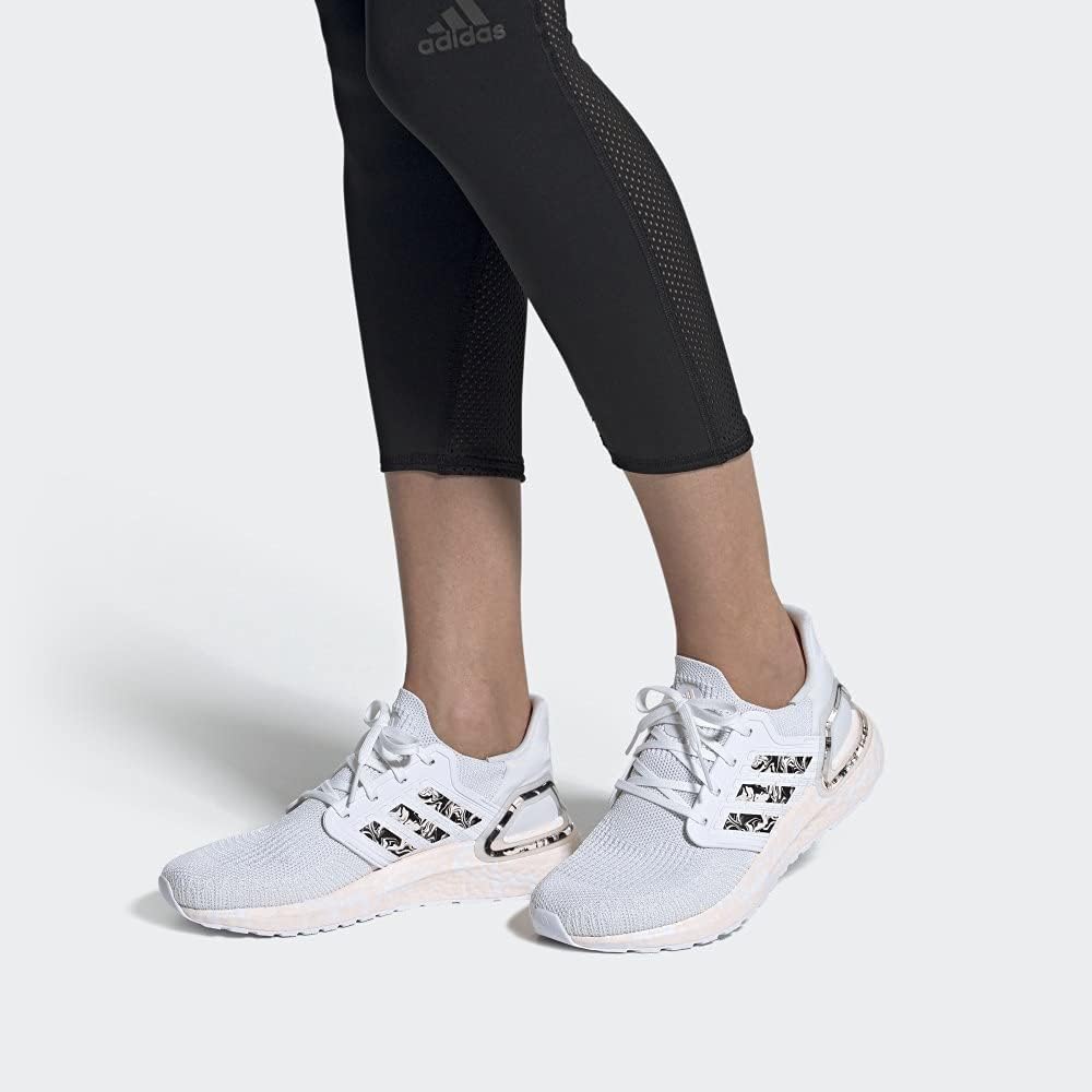 Мужские кроссовки Adidas Ultraboost DNA, белый/розовый/черный — фото 4