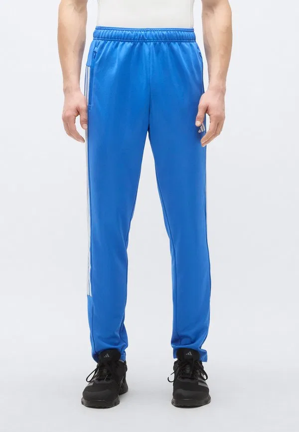 Спортивные брюки allset из трикотажа в полоску, необходимые для тренировок Adidas Performance, Ray Blue/White