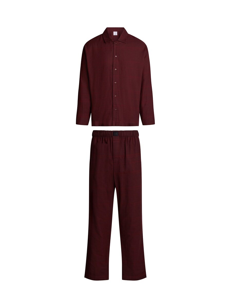 

Пижама Calvin Klein Underwear Long Pajamas, цвет Red/Bordeaux