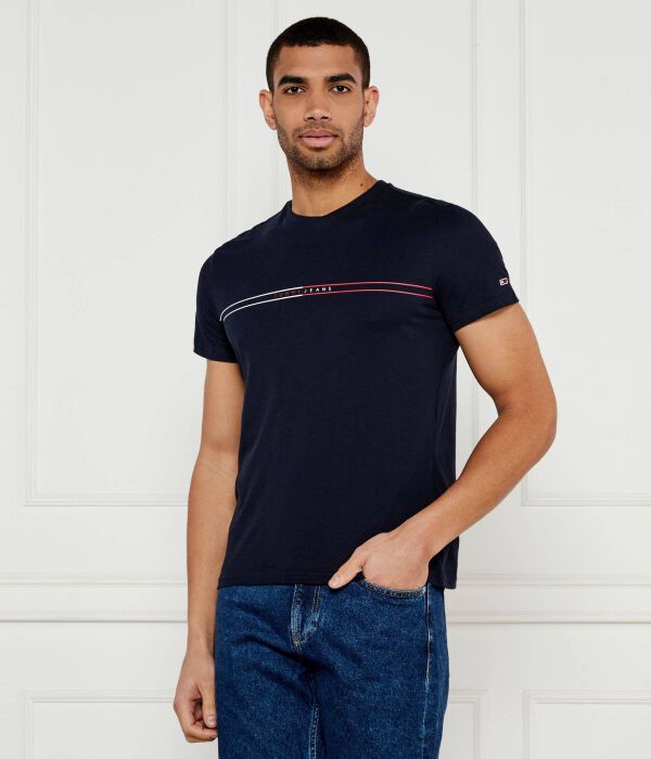 

Футболка мужская Tommy Jeans Slim Fit, синий