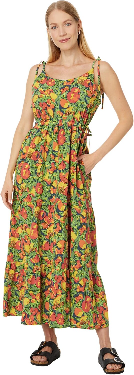 

Платье Toad&Co Sunkissed Tiered Sleeveless Dress, цвет Midnight Fruit Print