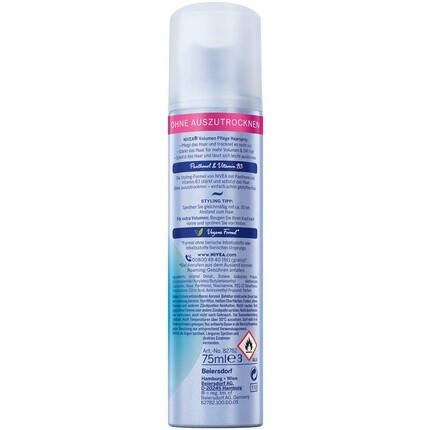 Спрей для волос Volume Care Extra Strong с пантенолом и витамином B3, Nivea — фото 2