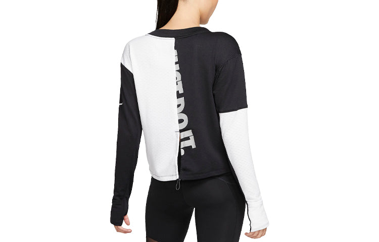 Худи (WMNS) Nike Therma Icon Clash Athleisure Casual Sports Round Neck Long Sleeves Knit Black Hoodie — фото 2