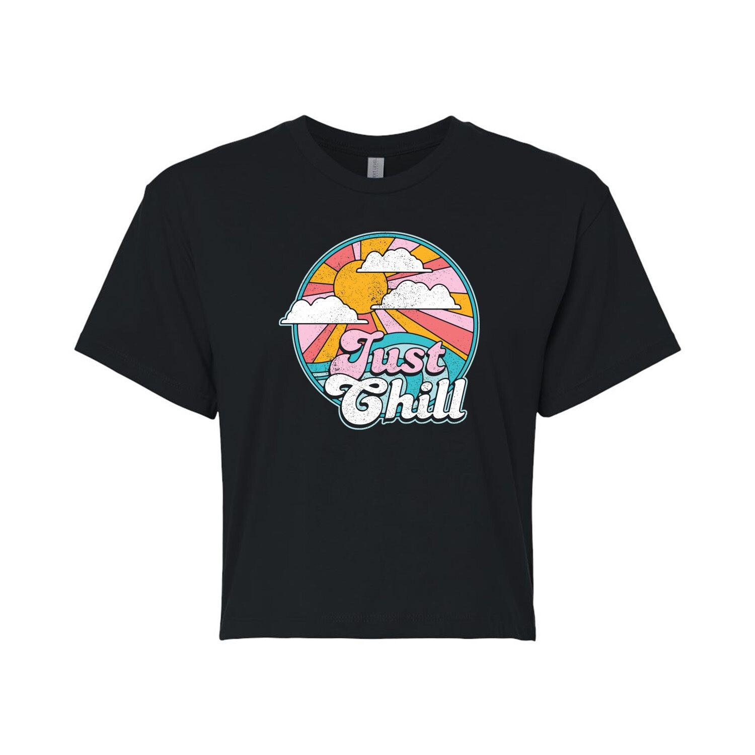 

Укороченная футболка с рисунком "Just Chill" для юниоров Licensed Character