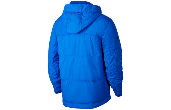 Куртка men's sports hooded padded jacket royal blue Nike, синий — фото 2